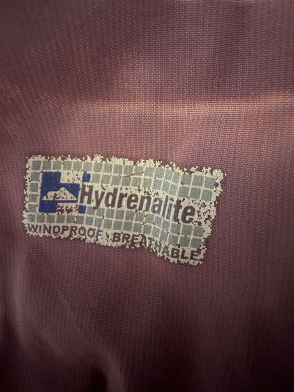 The North Face Jacket Hydrenalite Hooded Windbreaker Red Outdoor Hiking Mens L - Picture 10 of 11